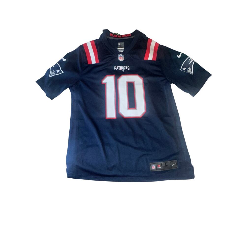 Nike NFL New England Patriots Mac Jones #10 On Field Jersey Men’s L